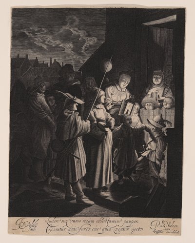 Masopustní úterý od Jan van de Velde II