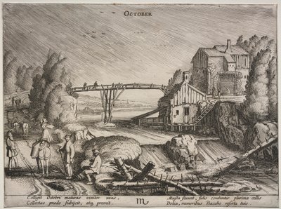 Dvanáct měsíců: říjen od Jan van de Velde II