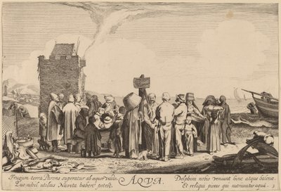 Voda od Jan van de Velde II after Willem Buytewech