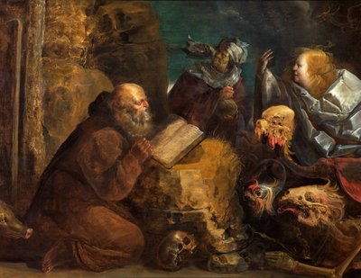 Pokušení svatého Antonína od Jan van de Venne