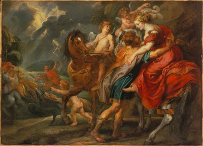 Dido a Aeneas od Jan van den Hoecke