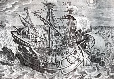 Navigace od Jan van der (1523 1605) Straet