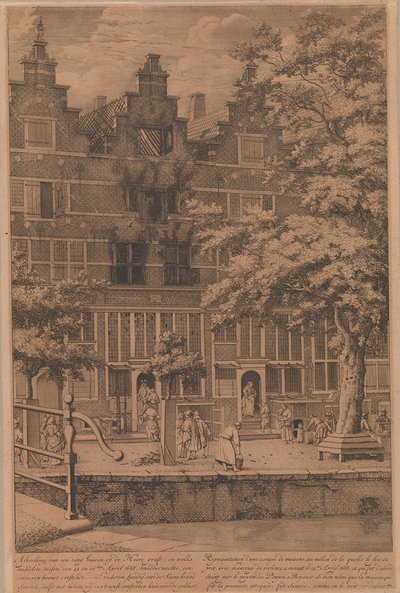 Hašení požáru na Heerengrachtu (25.–26. dubna 1683) od Jan van der Heyden