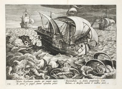 Hunting Sea Creatures, TD 84, ilustrace z 