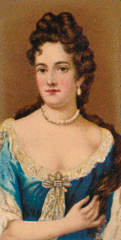 Queen Mary II 1662-1694, společný panovník Anglie, Skotska a Irska, 1912 od Jan van der Vaart