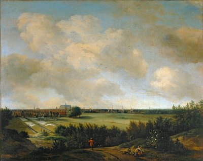 Pradleny z Overveenu u Haarlemu ... od Jan van der the Elder Meer