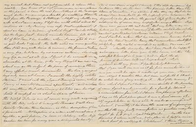 Dopis Jane Austenové její sestře Cassandře, 30. listopadu 1800 (papír) od Jane Austen