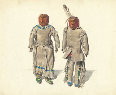 Indiánské panenky Cree od Jane Iverson