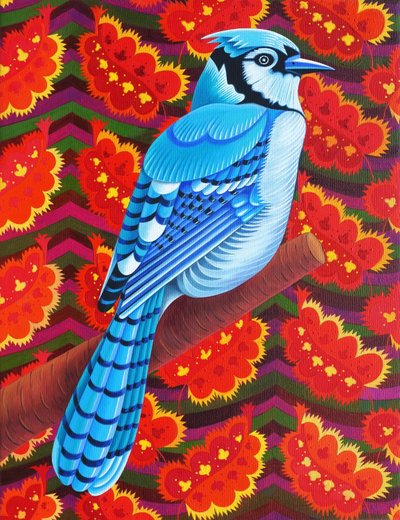 Blue Jay, 2016, od Jane Tattersfield