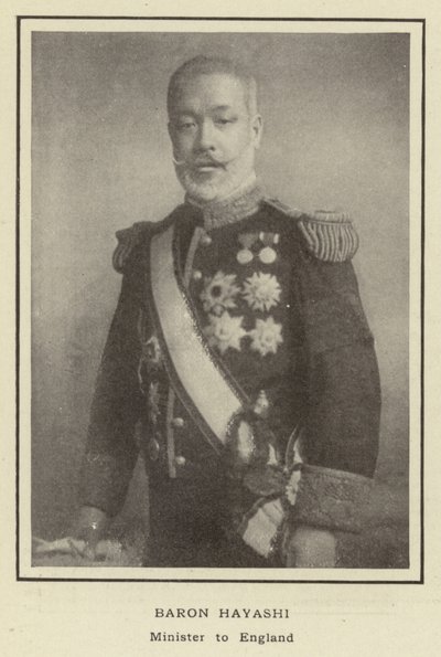 Baron Hayashi, ministr Anglie od Japanese Photographer
