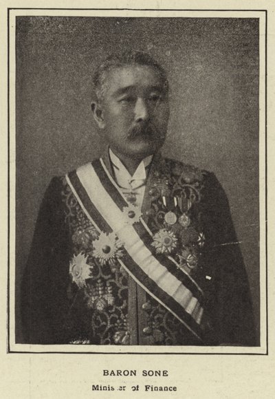 Baron Sone, ministr financí od Japanese Photographer