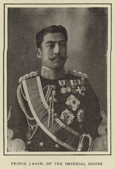 Princ Kanin z císařského domu od Japanese Photographer