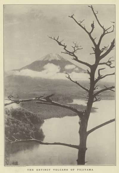 Vyhaslá sopka Fujiyama od Japanese Photographer
