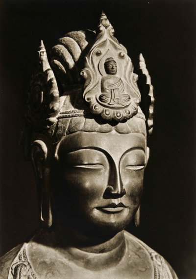Vysněný rozdíl Kan-on z letecké výroby pro období d, pozastaveno, pro Japonsko, 1950 od Japanese Photographer