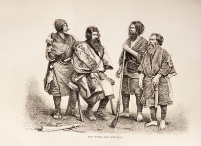 Lidé Ainu od Japanese School