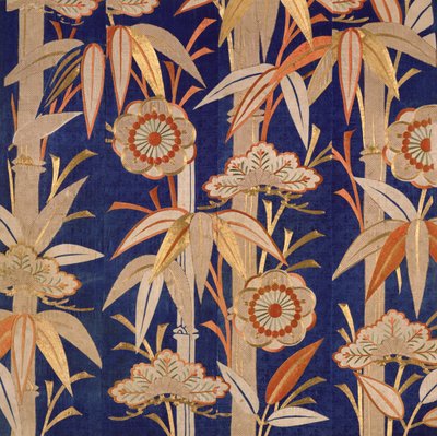Oltářní plátno v buddhistickém chrámu, období Edo (1600-1868) 1805 (hedvábí) od Japanese School