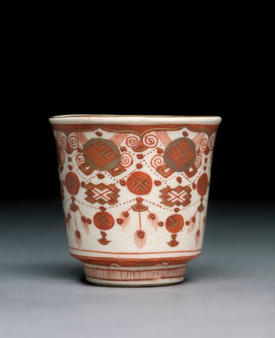 Šálek, provincie Kaga, éra Meidži (porcelán) od Japanese School