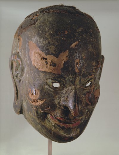 Vedoucí Deva, období Nara (710–794) od Japanese School