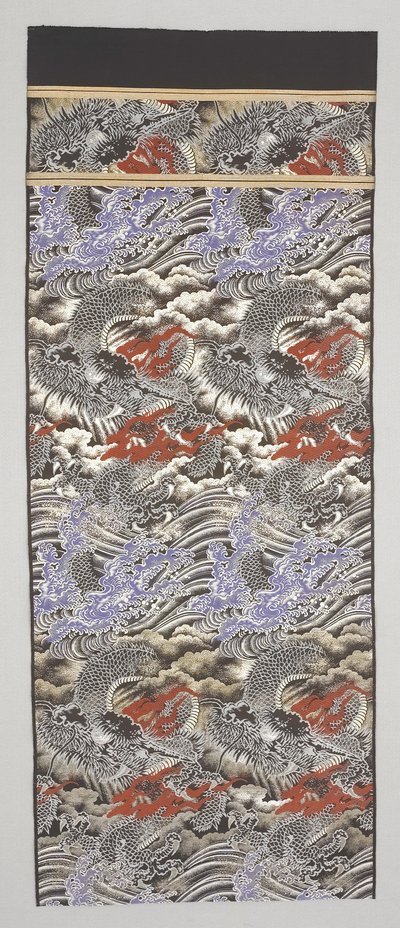 Obi fragment od Japanese School