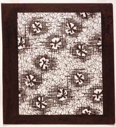 Šablona: Lily Pads and Woven Patterns (papír) od Japanese School