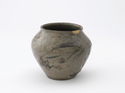 Nádoba na vodu pro čajový obřad, prefektura Saga, období Edo, 17.–18. století (keramika) od Japanese School