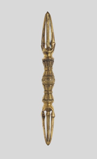 Vajra (zlacený bronz) od Japanese School
