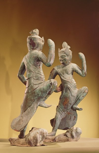 Zaou Gongen, období Heian (794-1185) (zlacený bronz) od Japanese School