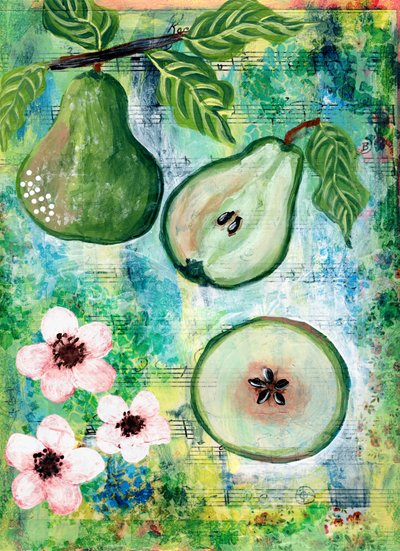 Botanické hrušky a hudba od Jasmine Goodwin