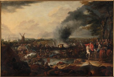 Bitva u Ekerenu 30. června 1703, mezi lety 1703 a 1716. od Jasper Broers