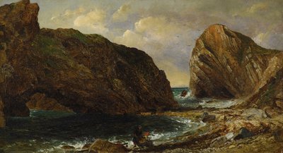 U moře, Lulworth od Jasper Francis Cropsey