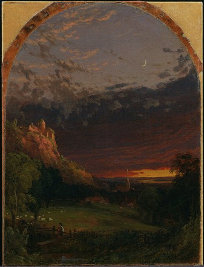 Večer od Jasper Francis Cropsey