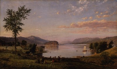 Greenwood Lake, New Jersey, 1866 od Jasper Francis Cropsey