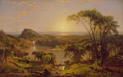 Léto, jezero Ontario od Jasper Francis Cropsey