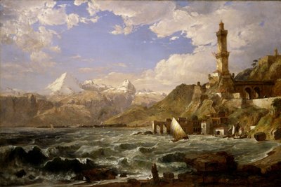 Janovské pobřeží od Jasper Francis Cropsey
