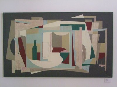Abstraktní Hrdina (malba) od Jasper Galloway