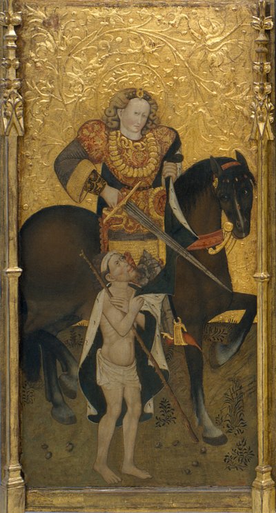 Svatý Martin sdílí svůj plášť od Jaume Ferrer