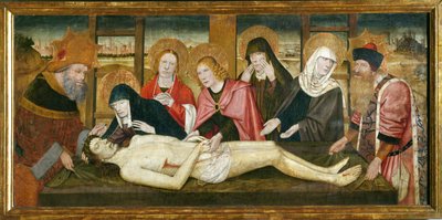 Deploration of Christ - Deploration ... od Jaume Huguet