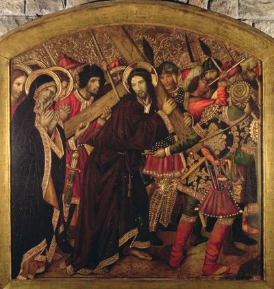 Cesta na Kalvárii, Blanquers Altarpiece od Jaume Huguet