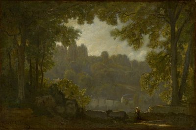 Lesní krajina od Jean-Baptiste-Camille Corot