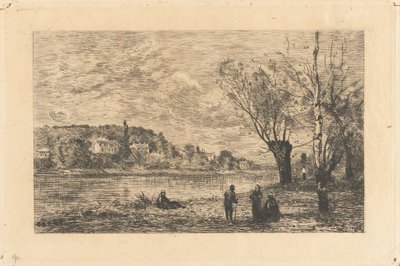 Město Avray od Jean-Baptiste-Camille Corot