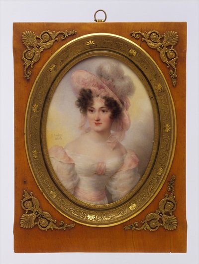 Paní Rufus Primeová (Augusta Temple Palmer, 1807-1840) od Jean-Baptiste Isabey