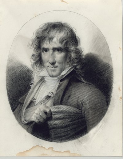 Portrét umělce Josepha Chinarda od Jean-Baptiste Isabey