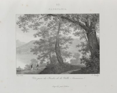 Cesta do Itálie v roce 1822 od Jean-Baptiste Isabey