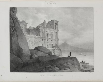 Cesta do Itálie v roce 1822 od Jean-Baptiste Isabey