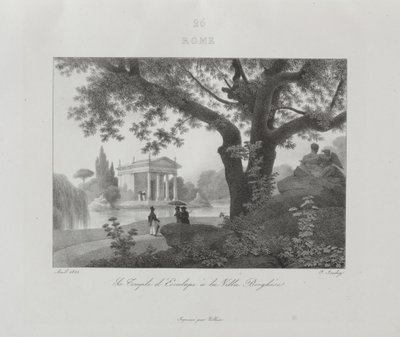 Cesta do Itálie v roce 1822 od Jean-Baptiste Isabey