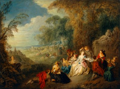 Fete Champetre von Jean-Baptiste Joseph Pater