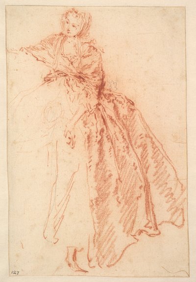 Studie für "M. de Pourceaugnac" od Jean-Baptiste Joseph Pater