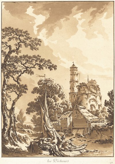 Rybáři od Jean-Baptiste Le Prince