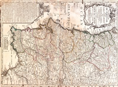 Portugalsko od Jean Baptiste Nolin