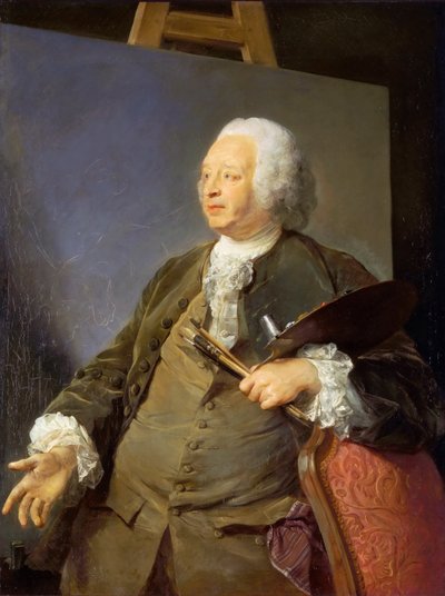 Portrét Jean-Baptiste Oudryho od Jean Baptiste Perronneau